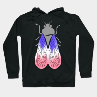 Trans-Winged Cicada Hoodie